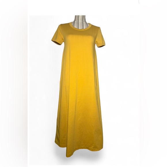 Uniqlo U Women's Mustard Maxi Dress - Picture 2 of 8